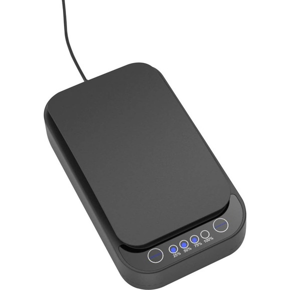 Bracketron - PwrUp Clean Wireless Phone Charger and Sanitizer for Mobile Phones - Picture 1 of 5